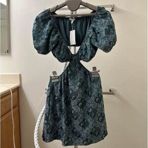 NWT Pretty Garbage Cutout Mini Dress Size S